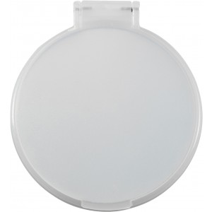 PS pocket mirror Joyce, white (Toiletry mirrors)