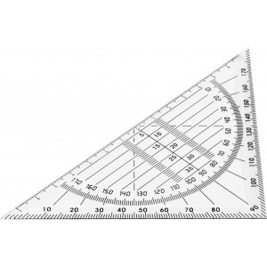 PS set square Jaden, neutral (Office desk equipment)