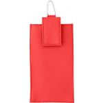 PU body safe/phone pouch, Red (1839-08)