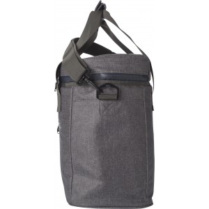 PU cooler bag Sylvia, grey (Cooler bags)