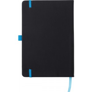 PU notebook Charlene, light blue (Notebooks)