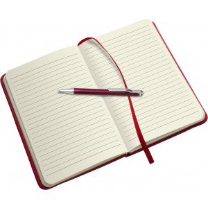 PU notebook Eva, red (Notebooks)