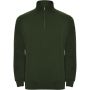 Aneto quarter zip sweater, Bottle green