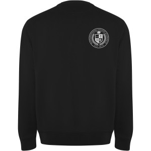 Batian unisex crewneck sweater, Solid black (Pullovers)