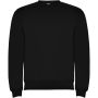 Clasica kids crewneck sweater, Solid black