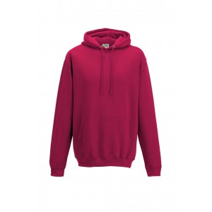 COLLEGE HOODIE, Lipstick Pink (Pullovers)