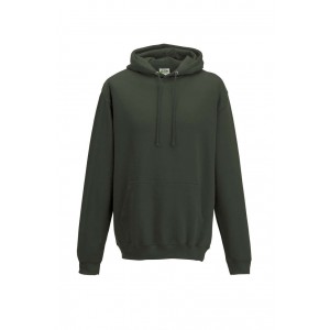 COLLEGE HOODIE, Olive Green (Pullovers)