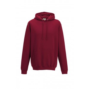 COLLEGE HOODIE, Red Hot Chilli (Pullovers)