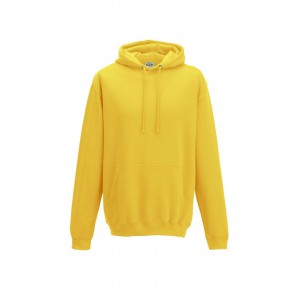 COLLEGE HOODIE, Sun Yellow (Pullovers)