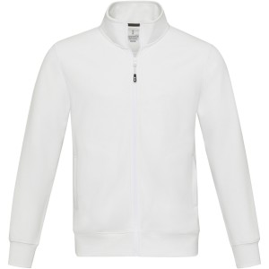 Galena unisex Aware(tm) recycled full zip sweater, White (Pullovers)