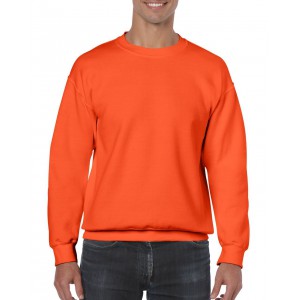 HEAVY BLEND(tm) ADULT CREWNECK SWEATSHIRT, Orange (Pullovers)
