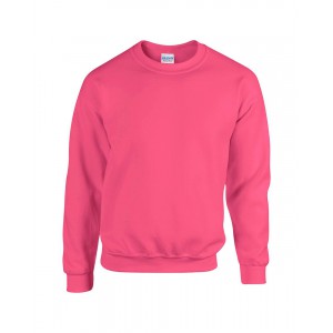 HEAVY BLEND(tm) ADULT CREWNECK SWEATSHIRT, Safety Pink (Pullovers)