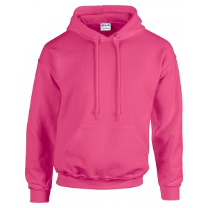 HEAVY BLEND(tm) ADULT HOODED SWEATSHIRT, Safety Pink (Pullovers)