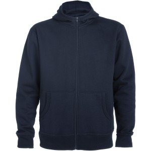Montblanc unisex full zip hoodie, Navy Blue (Pullovers)