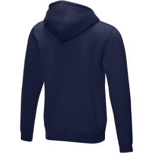 Ruby men's GOTS organic GRS recycled full zip hoodie, Navy (Pullovers)