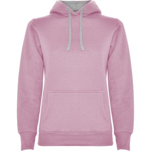 Urban women's hoodie, Light pink, Marl Grey (Pullovers)