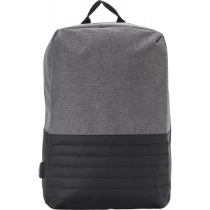 PVC backpack Asim, black (Backpacks)