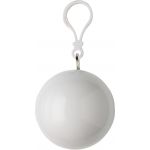 PVC poncho in a plastic ball, white (9137-02)
