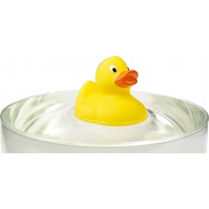 PVC rubber duck Mirta, yellow (Games)