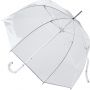 PVC umbrella Mahira, white