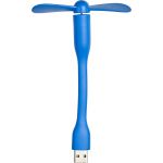 PVC USB fan, light blue (7884-18)