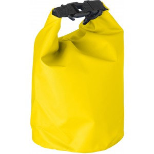 PVC watertight bag Liese, yellow (Beach equipment)