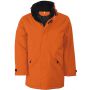 QUILTED PARKA, Orange