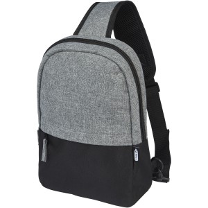 Reclaim GRS recycelte Tragetasche 3,5 L, schwarz, heather gr