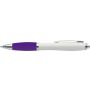 Recycled ABS ballpen Trevor, purple