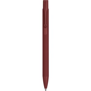 Recycled aluminium ballpen Gladys, burgundy (Metallic pen)