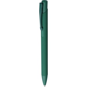 Recycled aluminium ballpen Gladys, green (Metallic pen)