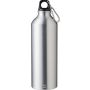 Recycled aluminium bottle (750 ml) Makenna, silver