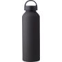 Recycled aluminium bottle Rory, black