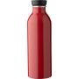 Recycled aluminum bottle (550 ml) Petra, red