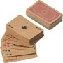 Recycled carton card decks Arwen, Brown/Khaki