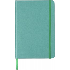 Recycled carton notebook (A5) Evangeline, green (Notebooks)