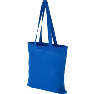 Recycled cotton shopping bag (120 gsm) Elara, Blue (Shopping bags)