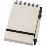 Recycled milk carton notebook Martha, White