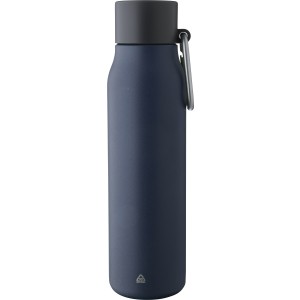 Recycled stainless steel drinking bottle (600 ml) Cassian, b (Thermosflaschen)