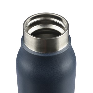 Recycled stainless steel drinking bottle (600 ml) Cassian, b (Thermosflaschen)