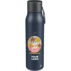 Recycled stainless steel drinking bottle (600 ml) Cassian, b (Thermosflaschen)