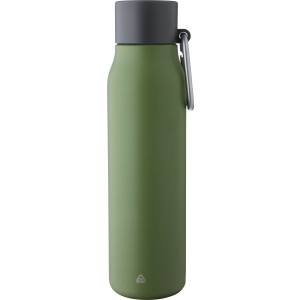 Recycled stainless steel drinking bottle (600 ml) Cassian, g (Thermosflaschen)