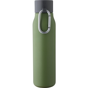 Recycled stainless steel drinking bottle (600 ml) Cassian, g (Thermosflaschen)
