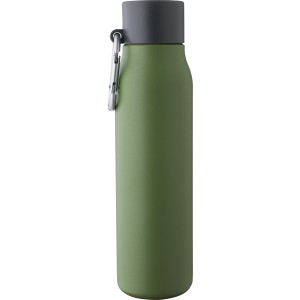 Recycled stainless steel drinking bottle (600 ml) Cassian, g (Thermosflaschen)