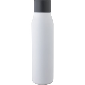 Recycled stainless steel drinking bottle (600 ml) Cassian, w (Thermosflaschen)