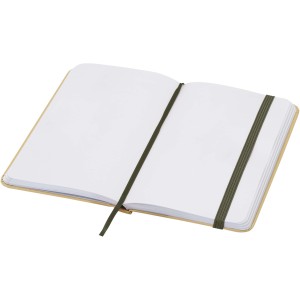 Reed A6 recycled hard cover notebook with plain pages, Fores (Notebooks)