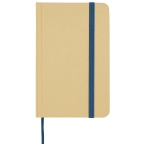 Reed A6 recycled hard cover notebook with plain pages, Ocean (Notebooks)