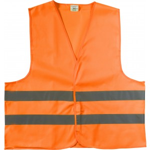 Polyester (150D) safety jacket Arturo, orange, M (Reflective items)