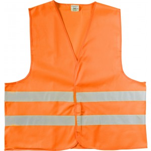 Polyester (150D) safety jacket Arturo, orange, XXL (Reflective items)