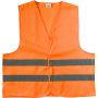 Polyester (150D) safety jacket Arturo, orange, XXL